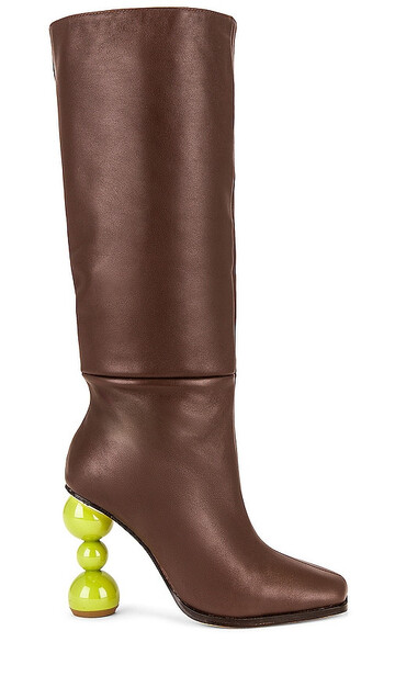 song of style matcha boot in brown