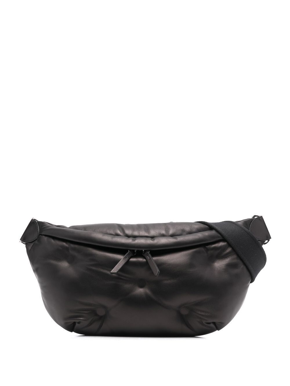 Maison Margiela quilted-detail belt bag - Black