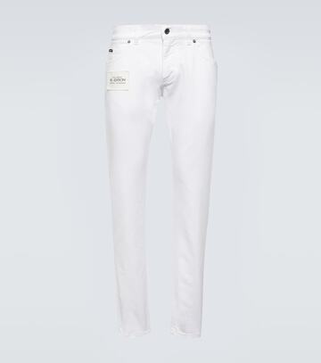 dolce&gabbana skinny jeans in white