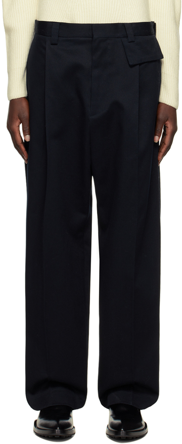 Sofie D'Hoore Navy Pawson Trousers in midnight