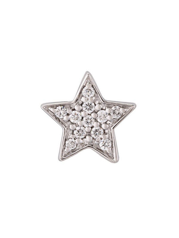 Alinka STASIA MINI Star diamond earring in metallic