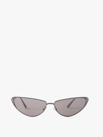 dior - missdior b1u cat-eye metal sunglasses - womens - grey