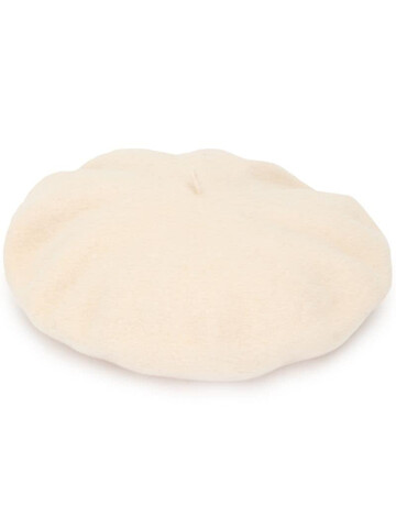 Chanel Pre-Owned classic gathered beret in white