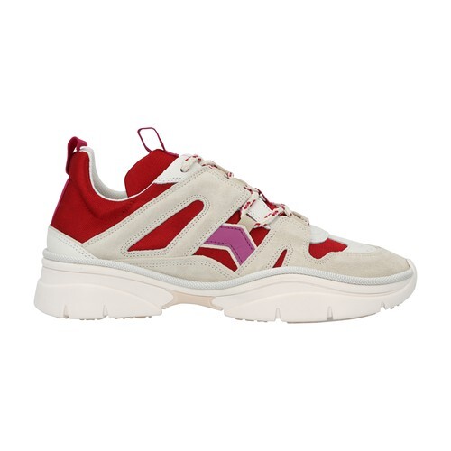 Isabel Marant Kindsay sneakers in pink / red