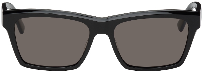 Saint Laurent Black SL M104 Square Sunglasses