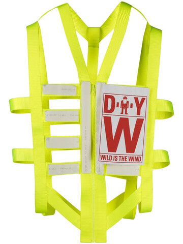 Walter Van Beirendonck Pre-Owned DIY Skeleton vest in yellow