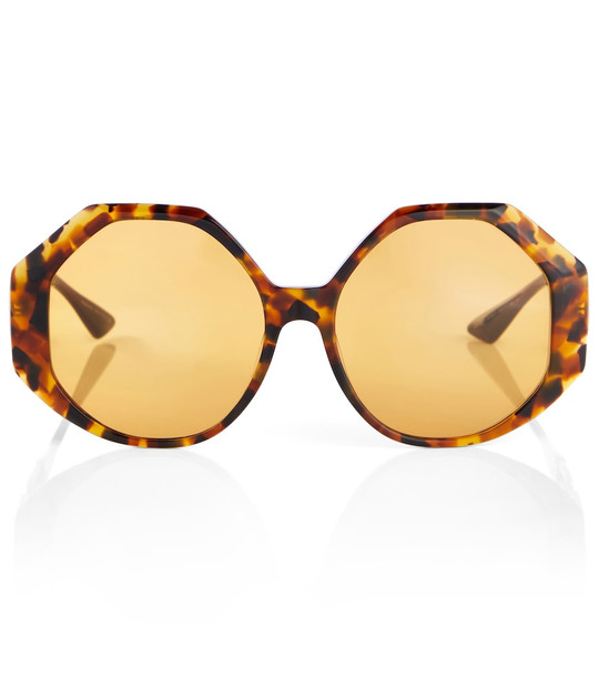 Versace Acetate sunglasses in brown