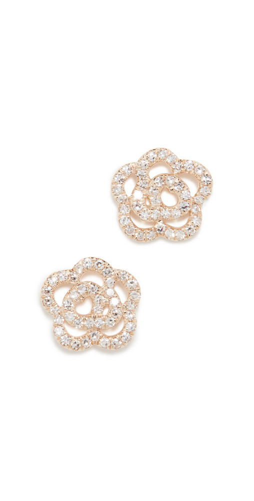 Amazon.com: 14 Karat White Gold Engraved Bar Diamond Stud Earring, IGI