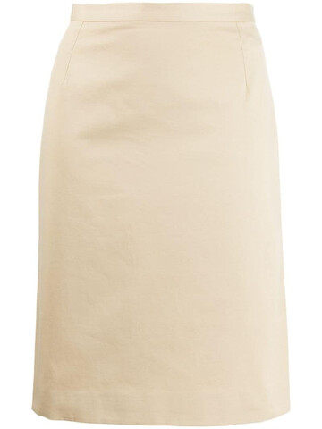 Dolce & Gabbana Pre-Owned 1990's straight skirt in neutrals