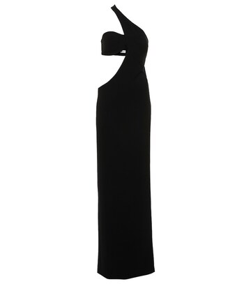 Mônot Cutout gown in black