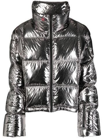 perfect moment nevada padded jacket - silver