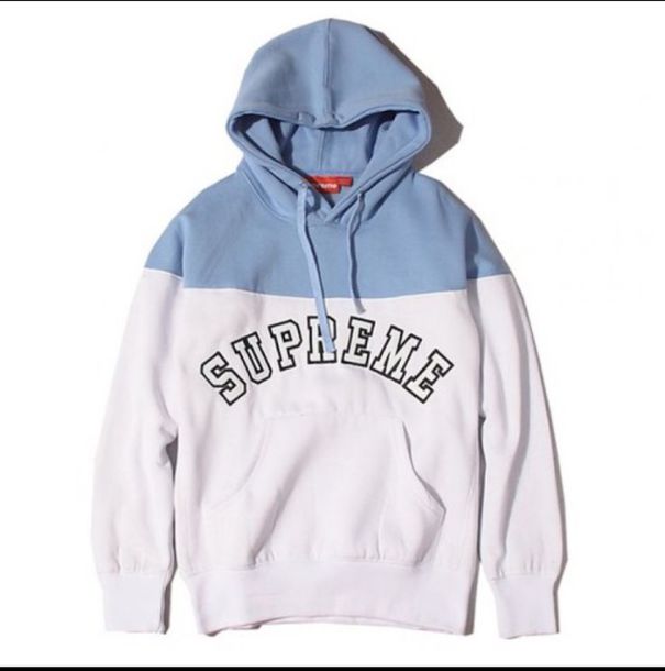 White And Blue Supreme Hoodie new Zealand, SAVE 43% 