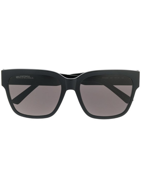 Balenciaga Eyewear Paris square sunglasses in black