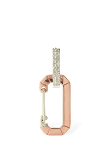 EÉRA Chiara 18kt Gold & Diamond Mono Earring in pink