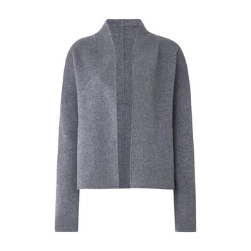 House Of Dagmar Short doublé jacket in charcoal