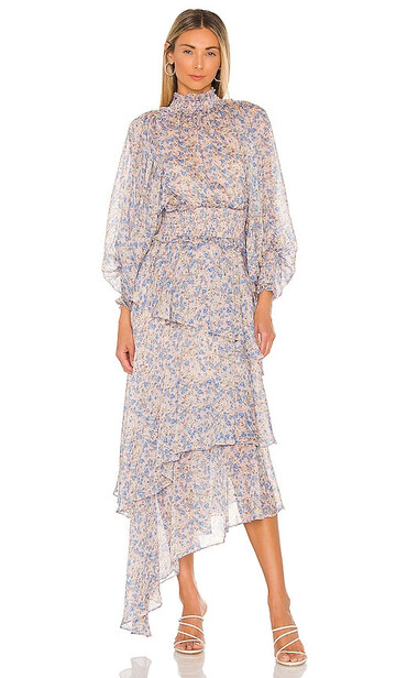 ELLIATT Astrid Dress in Lavender in multi
