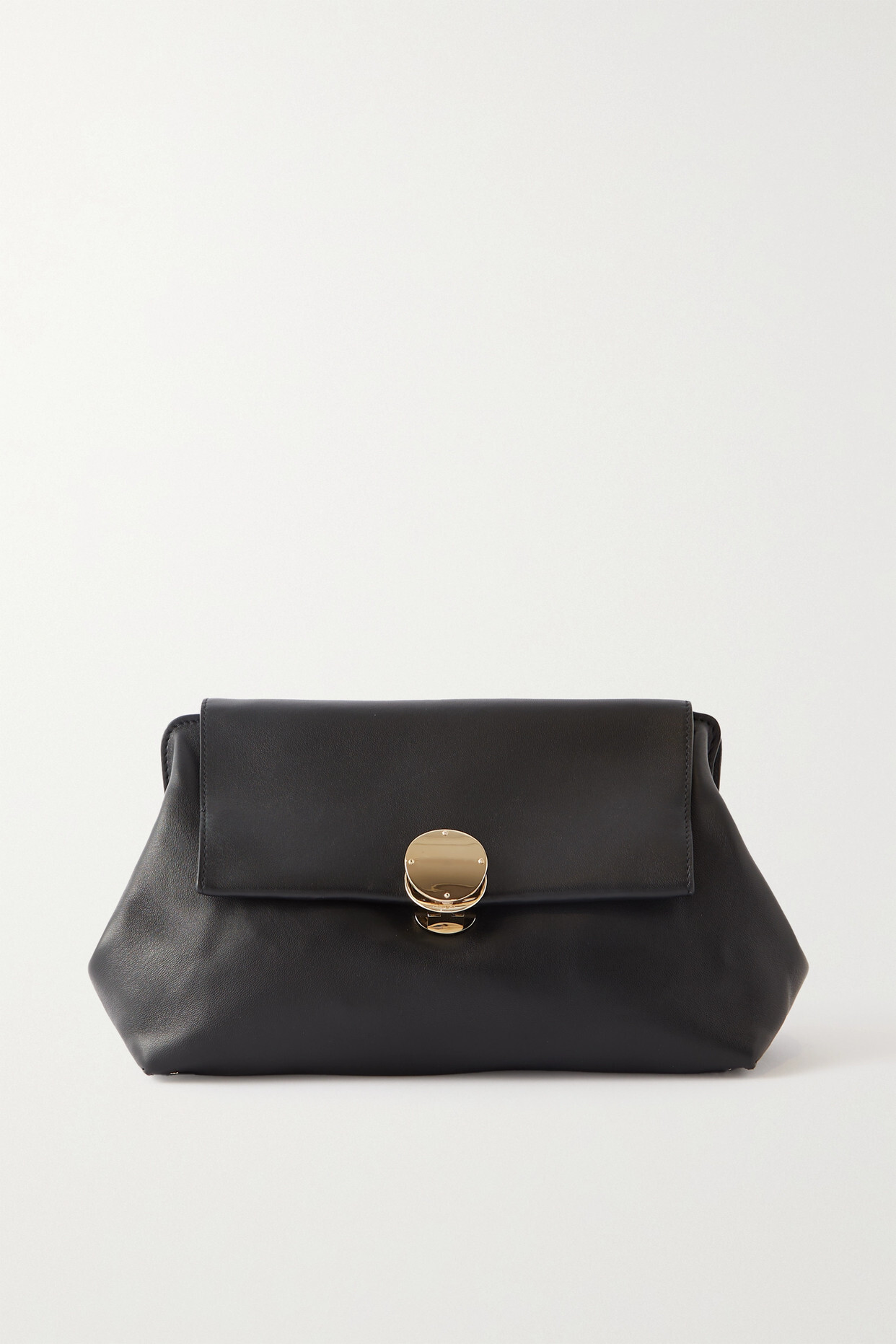 Chloé Chloé - + Net Sustain Penelope Leather Clutch - Black