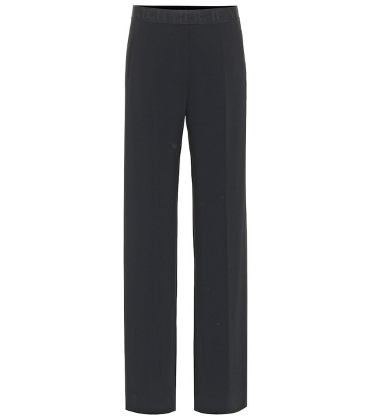 Dorothee Schumacher Modern Attitude high-rise wide-leg pants in black