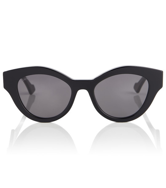 Gucci Cat-eye acetate sunglasses in black