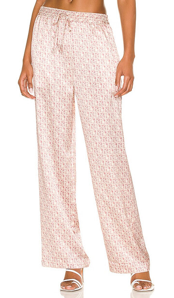 Tell Your Friends x Playboy Pajama Pant in Mauve in pink