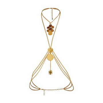 Paco Rabanne Medals body necklace