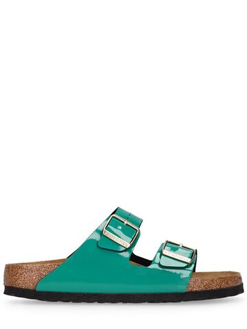 birkenstock arizona pvc sandals in green