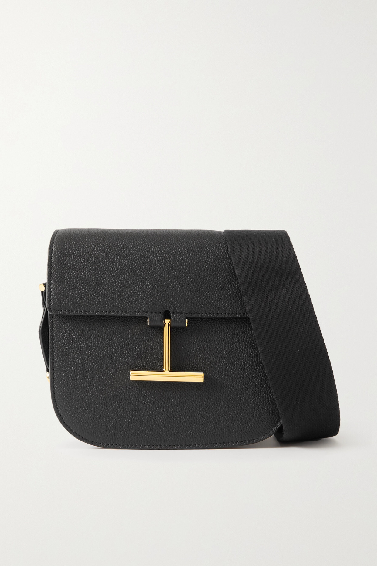 TOM FORD - Tara Mini Textured-leather Shoulder Bag - Black