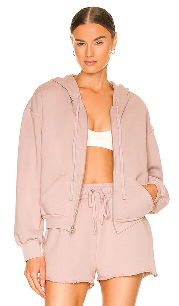 Lovers and Friends Nyomi Hoodie in Mauve