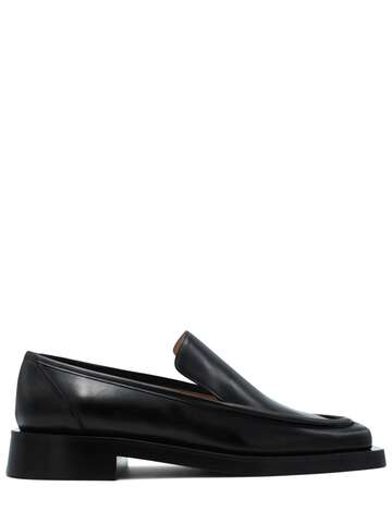 GIA X RHW 25mm Leather Loafers in black