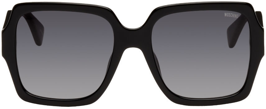 Moschino Black Square Sunglasses