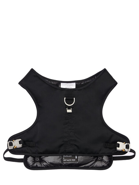MONCLER Quilted Nylon Pet Vest in black