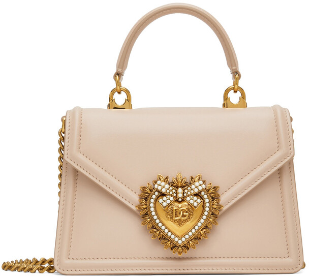 Dolce & Gabbana Pink Devotion Top Handle Bag