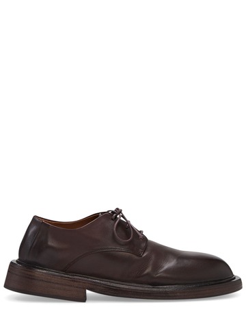 marsell conca leather lace-up shoes