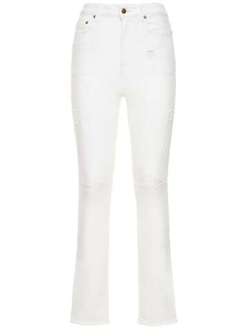 WASHINGTON DEE CEE Rodeo Organic Cotton Slim Jeans in white
