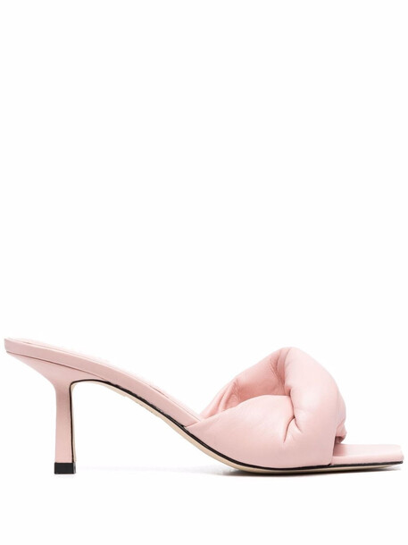 Studio Amelia padded leather sandals - Pink