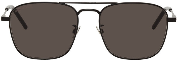 Saint Laurent Black SL 309 Aviator Sunglasses