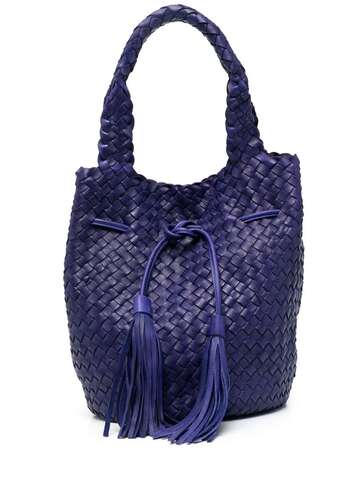P.A.R.O.S.H. P.A.R.O.S.H. woven leather tote bag - Purple