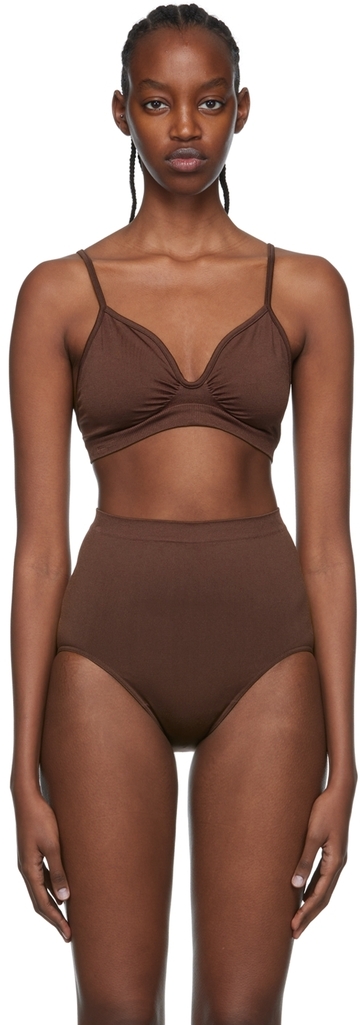 Prism² Prism² Brown Liberated Bra in chocolate