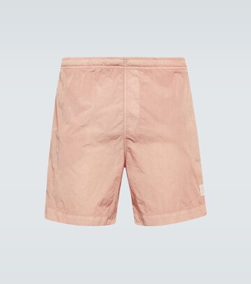 c.p. company swim shorts in pink