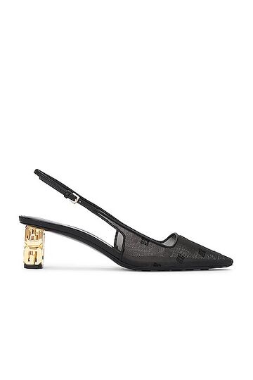 givenchy g cube slingback pump in black
