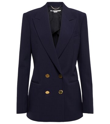Stella McCartney Double-breasted blazer in blue