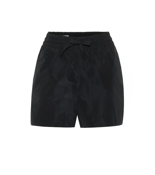 Dries Van Noten High-rise shorts in black