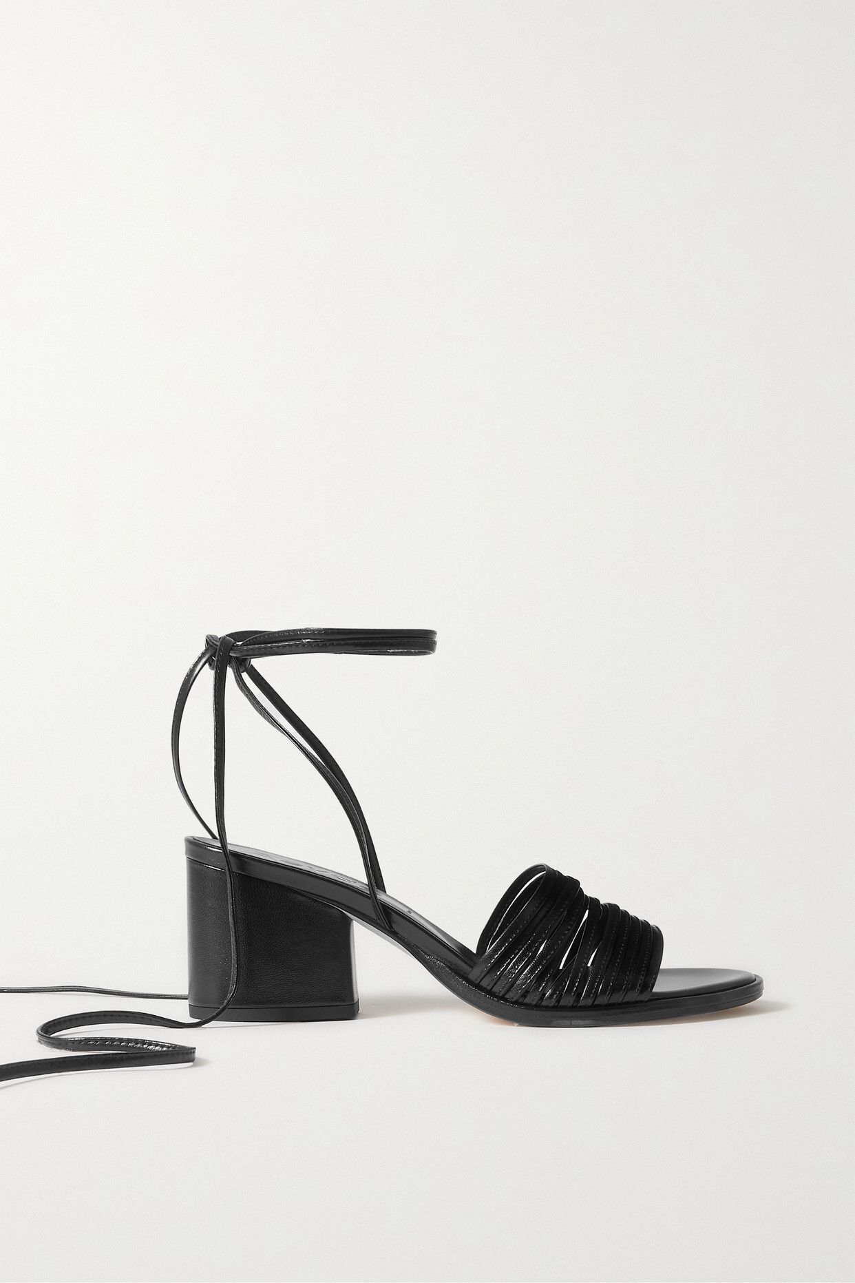 aeyde - Natania Leather Sandals - Black