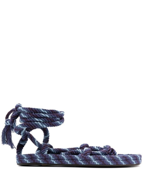 Isabel Marant rope strap sandals in blue