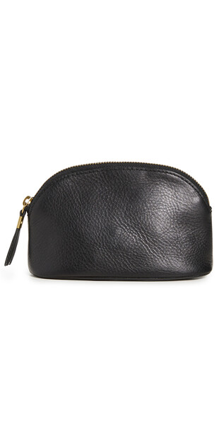 Madewell Smith Makeup Pouch in black