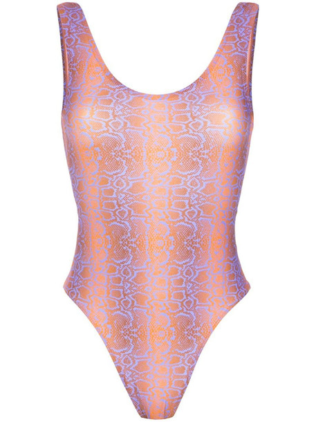 Amir Slama python print swimsuit