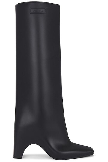 coperni rubber bridge boot in black