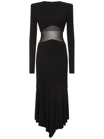 ALEXANDRE VAUTHIER Midi Dress in black