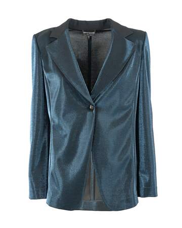 Emporio Armani Single-breasted Jacket in blue