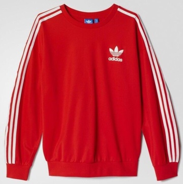 sweater,adidas,stripes,streetstyle,streetwear,hoodie,crewneck,cropped sweater,sweatshirt,crewneck sweater,red,white and red,red adidas jacket,adidas sweater,adidas sweats,adidas hoodie,sportswear,sporty,sport adidas,addidas shirt,addias sweater